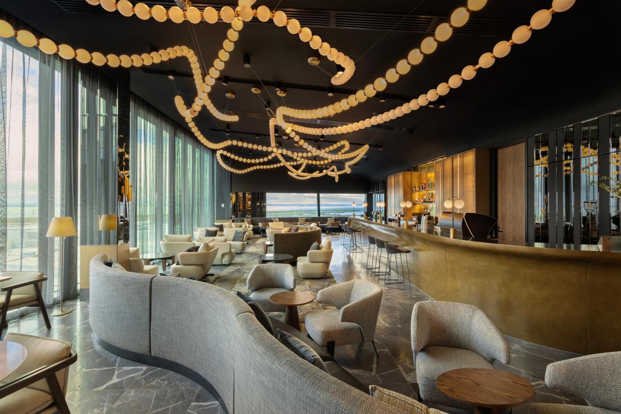 Pullman Auckland Airport Exterior foto The lounge at the airport